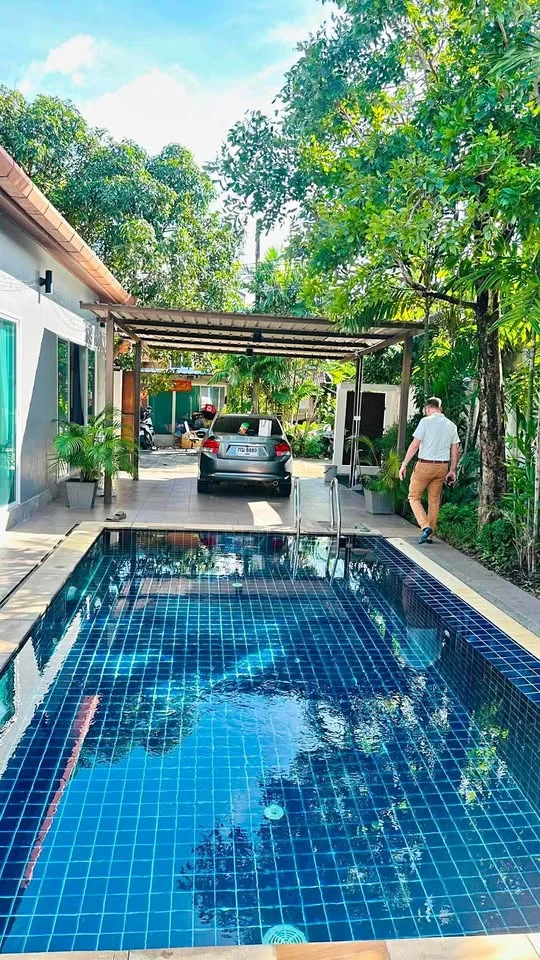 Freistehendes Haus mit Privatpool zur Miete in Pa Sak, Thalang