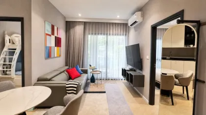Erdgeschoss 2-Zimmer-Wohnung mit direktem Poolzugang nahe Bang Tao