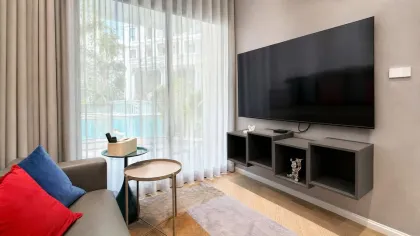 Erdgeschoss 2-Zimmer-Wohnung mit direktem Poolzugang nahe Bang Tao
