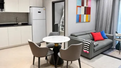 Erdgeschoss 2-Zimmer-Wohnung mit direktem Poolzugang nahe Bang Tao