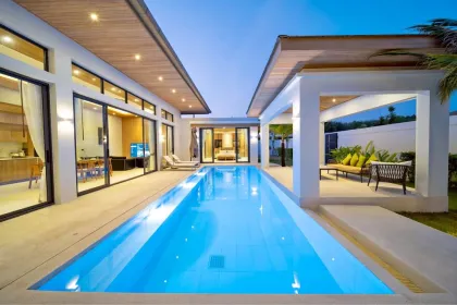 Villa privée premium 3 chambres avec piscine à louer à Mai Khao