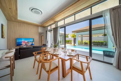Villa privée premium 3 chambres avec piscine à louer à Mai Khao