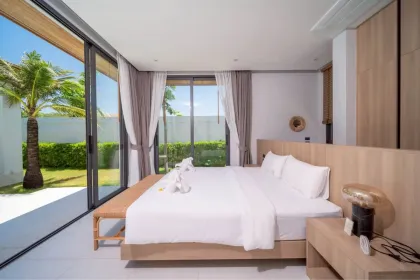 Villa privée premium 3 chambres avec piscine à louer à Mai Khao