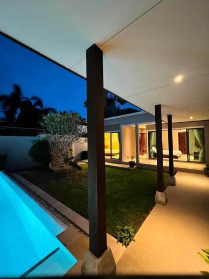 Роскошная вилла с 3 спальнями и бассейном в аренду в Baan Wana Pool Villa