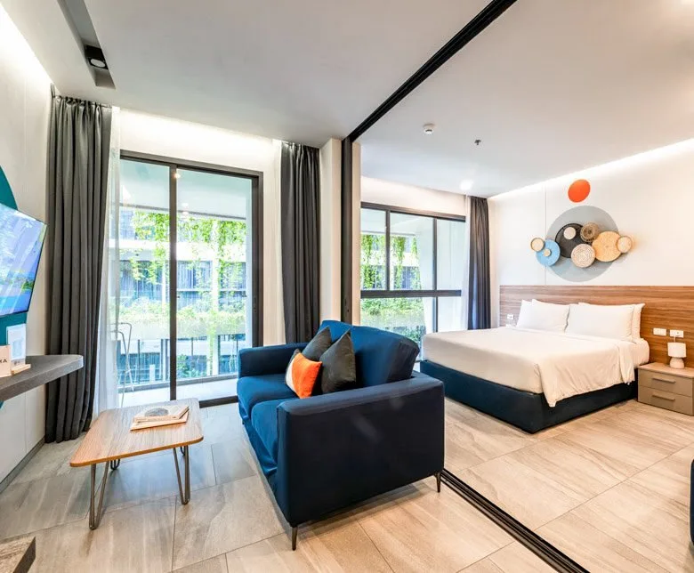 1-комн. квартира с 1 ванной в аренду в Sansiri Condo, Самконг, Пхукет Таун
