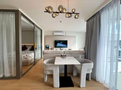 Стильная квартира 1 спальня, 1 ванная в аренду в The Aqua Condo