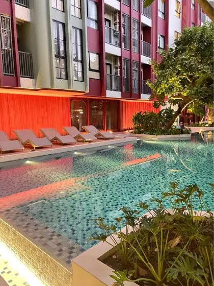2-комнатная квартира в аренду в The Base Bukit Phuket