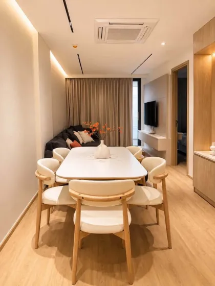 2 спальни, 2 ванные - квартира в The AQUA by Boat Pattana, Чернгталай