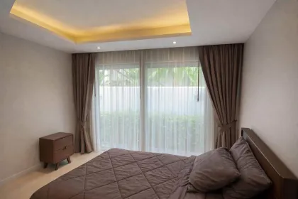 Вилла с 3 спальнями и частным бассейном в аренду в Botanica Luxury Phase 3, Таланг