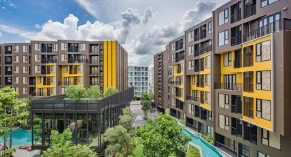 Кондо в аренду в The Base Central Phuket с полным набором удобств