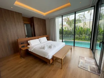 精致豪华泳池别墅，4卧5卫，位于Elite Chalong Villas
