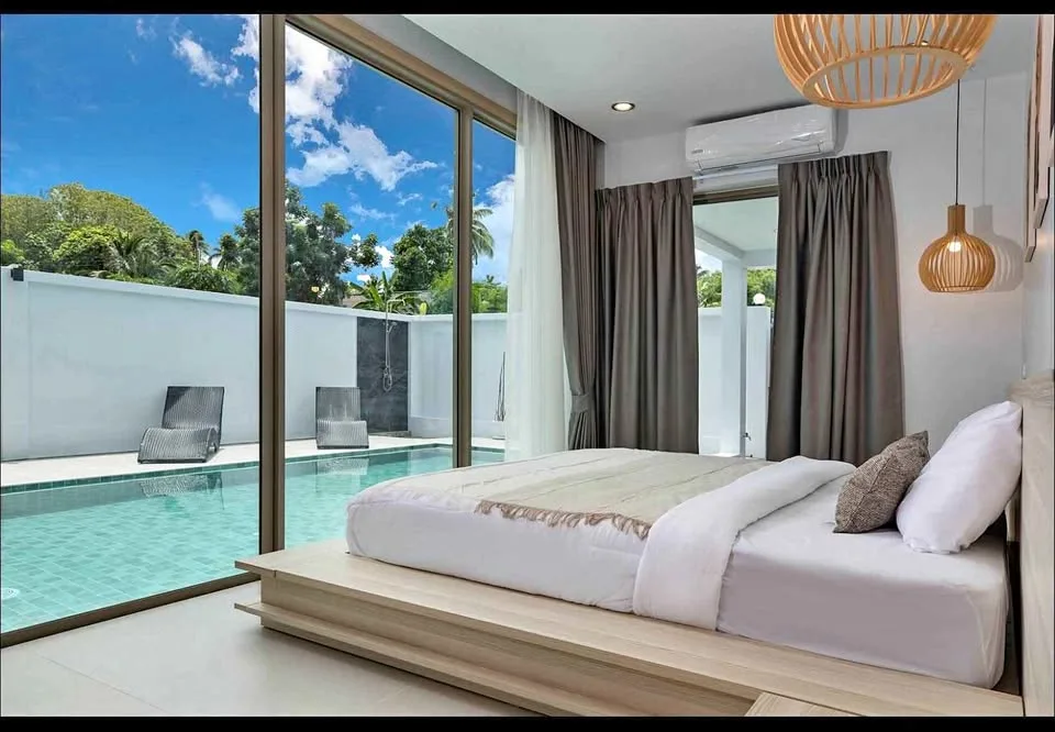 Neue 3-Zimmer-Poolvilla zur Langzeitmiete in der Nähe des Rawai-Strands
