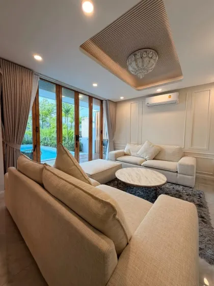 วิลล่ามุม Executive ที่ The First Ratsada เช่าพร้อม 3 ห้องนอน