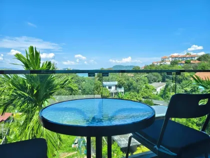 Condominio de 1 dormitorio amueblado completo en alquiler en The Pixels Cape Panwa