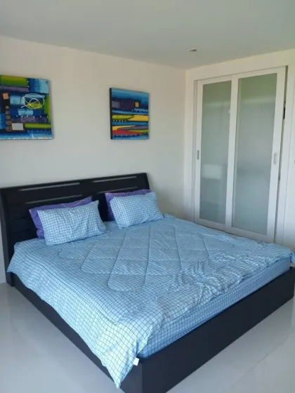Condominio de 1 dormitorio amueblado completo en alquiler en The Pixels Cape Panwa