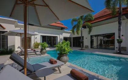 Роскошная вилла с 4 спальнями и бассейном в аренду в Sai Taan Villas, Банг Тао