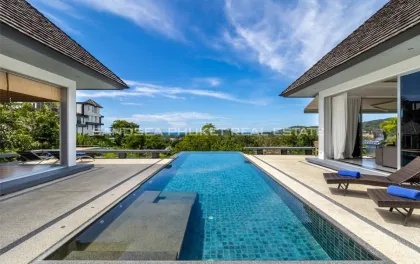 Villa de luxe avec piscine et vue mer à Layan, 4 chambres