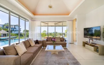 Villa de luxe avec piscine et vue mer à Layan, 4 chambres