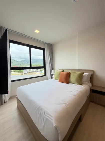 อพาร์ตเมนต์ 1 ห้องนอน 1 ห้องน้ำให้เช่าที่ The Base Cherngtalay