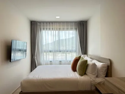 อพาร์ตเมนต์ 1 ห้องนอน 1 ห้องน้ำให้เช่าที่ The Base Cherngtalay