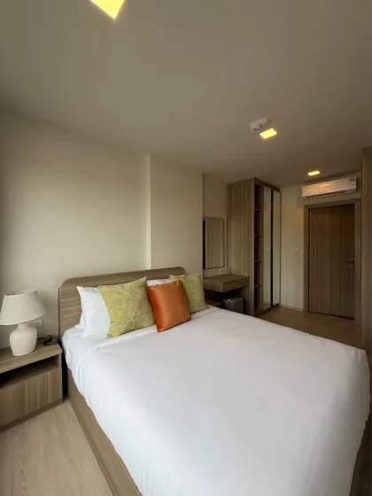 อพาร์ตเมนต์ 1 ห้องนอน 1 ห้องน้ำให้เช่าที่ The Base Cherngtalay