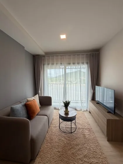 อพาร์ตเมนต์ 1 ห้องนอน 1 ห้องน้ำให้เช่าที่ The Base Cherngtalay