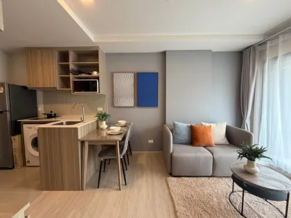 อพาร์ตเมนต์ 1 ห้องนอน 1 ห้องน้ำให้เช่าที่ The Base Cherngtalay
