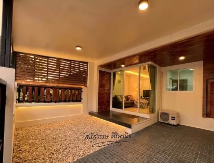 บ้านให้เช่า 3 ห้องนอน 2 ห้องน้ำ พร้อมออฟฟิศในกะทู้