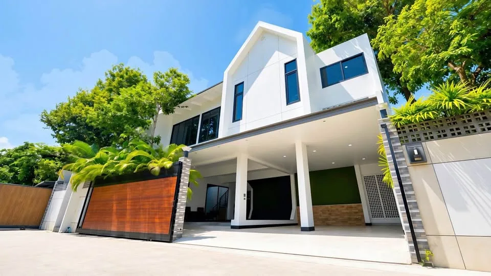Villa independiente de 3 habitaciones con piscina privada en Thalang