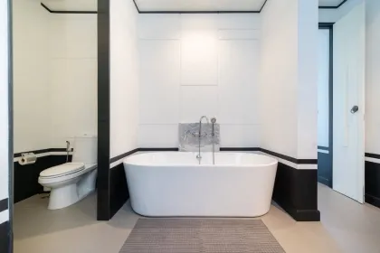 Villa con piscina de 2 dormitorios en alquiler en Cherng Talay, Phuket