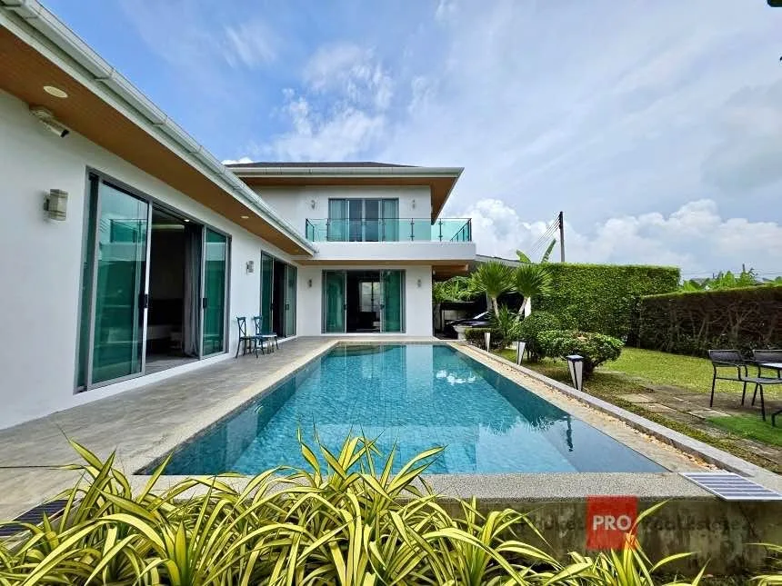 3-Bedroom Pool Villa for Rent in Rawai with Private Garden