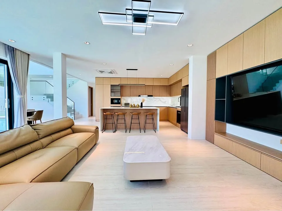 Villa moderne de luxe avec piscine neuve, 4 chambres 4 salles de bain à Rawai
