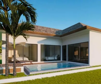 Moderne Luxusvilla mit Pool, 3 Schlafzimmer, 4 Bäder in Chalong