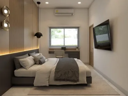 Moderne Luxusvilla mit Pool, 3 Schlafzimmer, 4 Bäder in Chalong