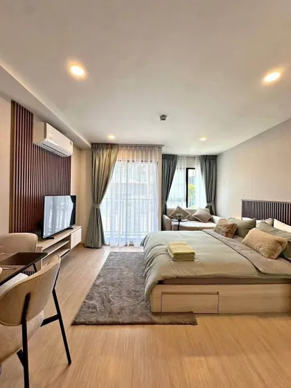 สตูดิโอ 1 ห้องนอนใหม่เอี่ยมให้เช่า ที่ The Origin Kathu