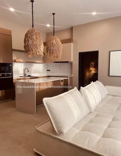 Neue luxuriöse moderne mediterrane Villa mit Privatpool zu vermieten