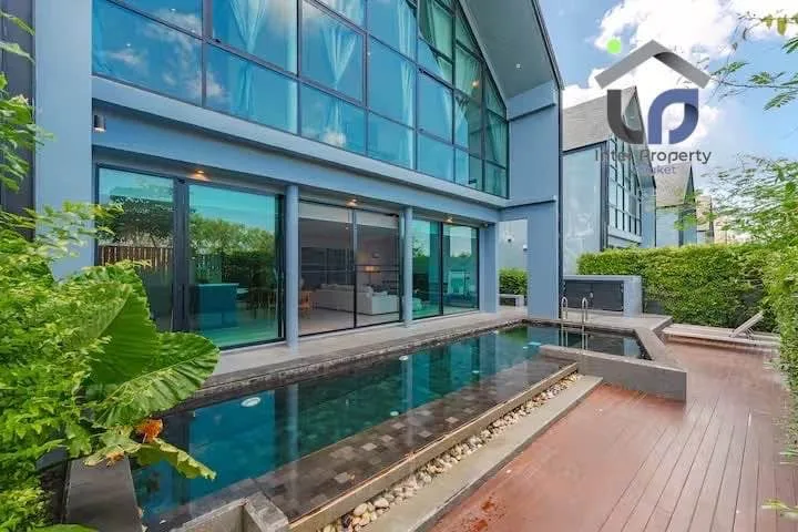Villa moderne style loft 3 chambres 4 salles de bain avec piscine privée