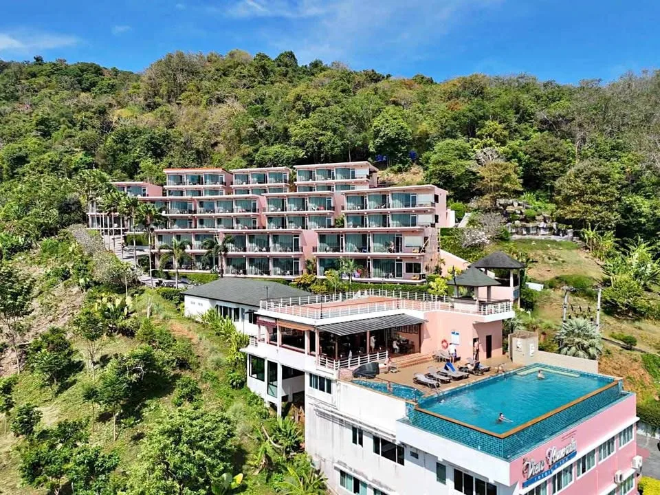 Hotel zu vermieten – 75 Zimmer mit Meerblick in Rawai