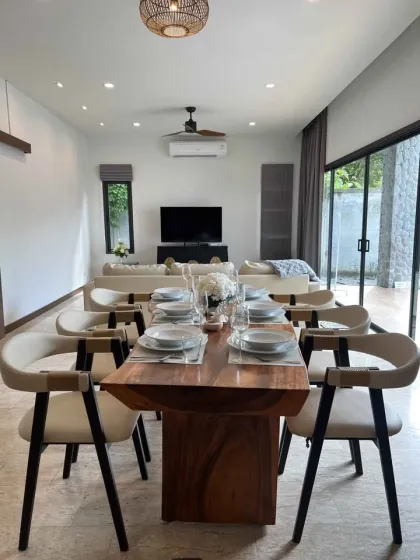 2-Bedroom 2-Bath Pool Villa for Rent in Quiet Chalong Area