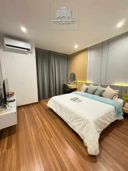 ทาวน์โฮมมุม 3 ห้องนอน 3 ห้องน้ำ ให้เช่าในชุมชนปิดจองชะลอ