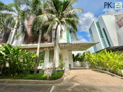 Familienvilla mit 4 Schlafzimmern und Pool zur Miete in Koh Kaew