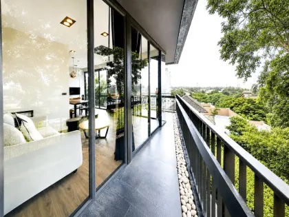 Eckwohnung mit Meerblick zur Miete in Rawai, Phuket