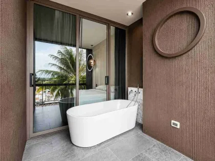 Eckwohnung mit Meerblick zur Miete in Rawai, Phuket