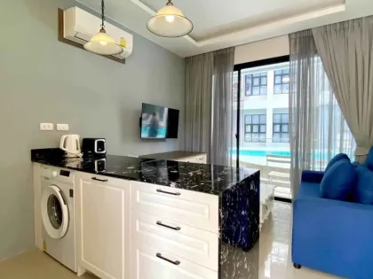 Apartamento de 1 dormitorio junto a la piscina en Palmyra Surin Beach