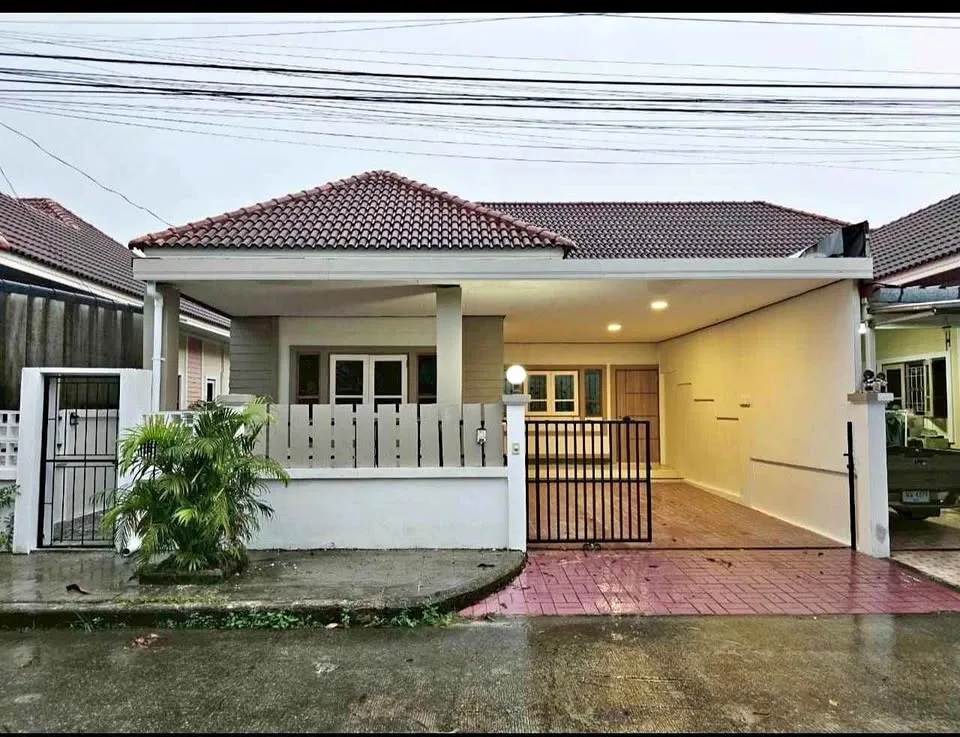 卡奥法花园3号2卧2卫独立连排别墅出租，Koh Kaew