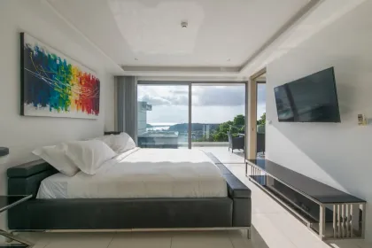 Apartamento de 2 habitaciones en alquiler en Kata con vista al mar