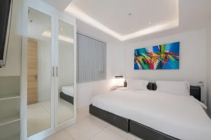 Apartamento de 2 habitaciones en alquiler en Kata con vista al mar