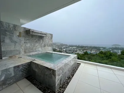Apartamento de 2 habitaciones en alquiler en Kata con vista al mar