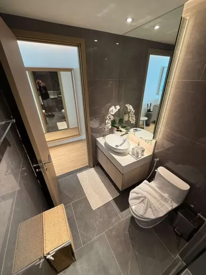 คอนโด 1 ห้องนอนให้เช่า ที่ The Aqua, Boat Avenue