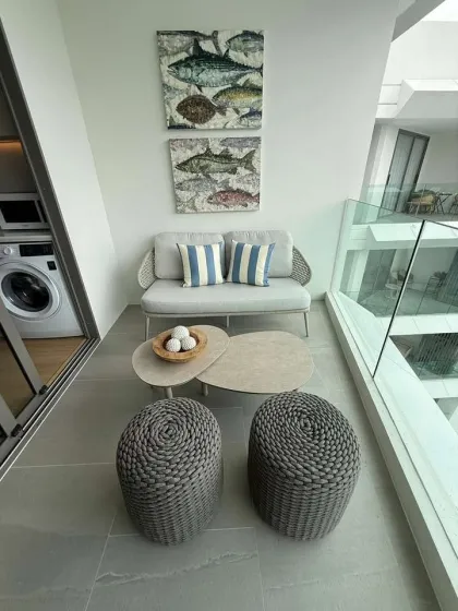 คอนโด 1 ห้องนอนให้เช่า ที่ The Aqua, Boat Avenue